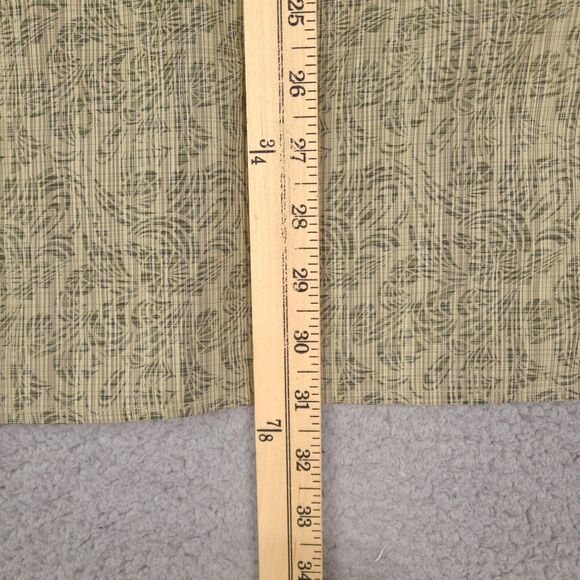 Tommy Bahama Shirt Mens Medium Green Striped Floral Long Sleeve Button Down‎ - Picture 15 of 16